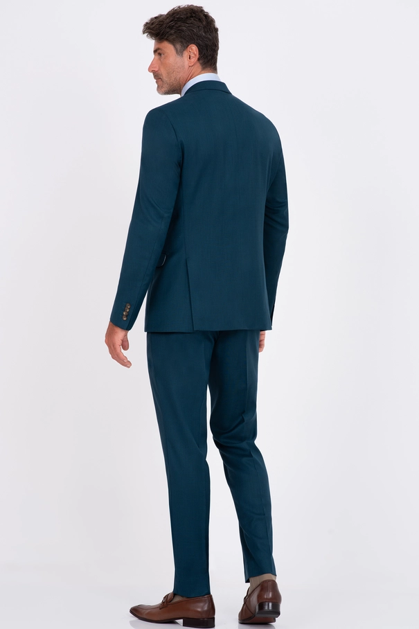 Terno Super Slim Transpassado e Calça com Ajuste PACIFIC