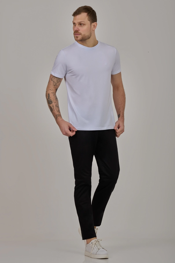 CAMISETA RAFFER MC FIO PIMA BRANCO