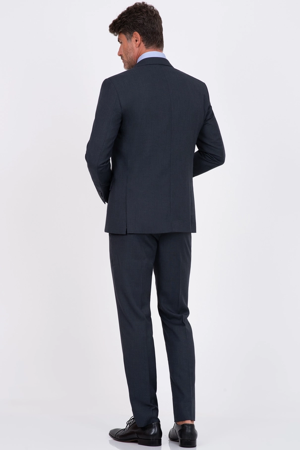Terno Slim Fit com Colete e Calça com Ajuste MARFIM