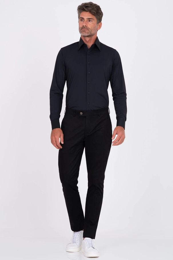 Camisa Slim Fit Performance PRETO